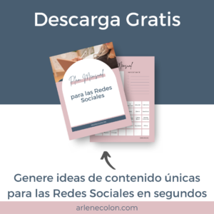 Plan Mensual para las redes sociales