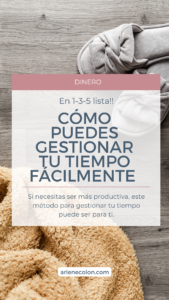 Tiempo 1,3,5