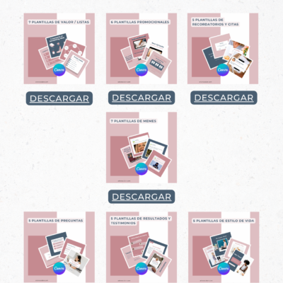 Kit de 30 Plantillas Esenciales para Instagram