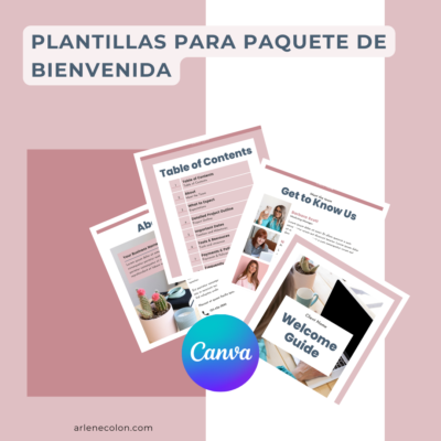 Guía de bienvenida