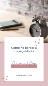 no perder seguidores